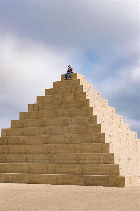 Pharrell Erects a Louis Vuitton Pyramid at Something 